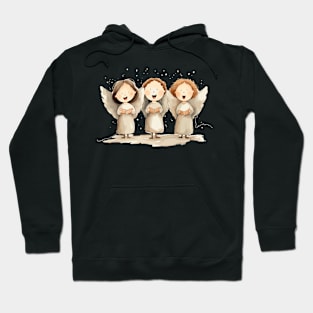 Cute Angels Singing Hoodie